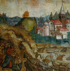 Das Meer wird austrocknen (Detail der Offenbarung des Johannes)