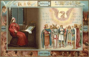 Illustration für Dantes Die Göttliche Komödie