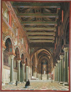 Innenraum des Duomo di Monreale, Sizilien