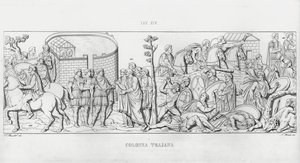 Die Trajanssäule von Italian School