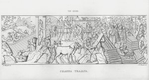 Die Trajanssäule von Italian School