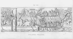 Trajanssäule von Italian School