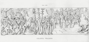 La Colonna Trajana, Trajanssäule (Stich)
