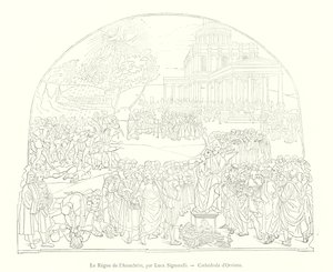 Das Reich des Antichristen, von Luca Signorelli, Kathedrale von Orvieto von Italian School