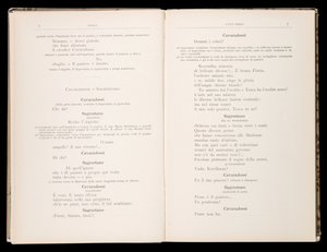 Libretto della Tosca von Giacomo Puccini, Edition Ricordi, Italien von Italian School