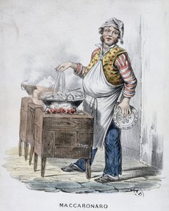 Macaroni-Verkäufer (Maccaronaro)