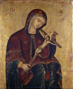 Maria mit dem Kruzifix