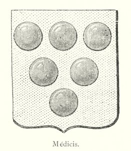 Medicis (Gravur) von Italian School