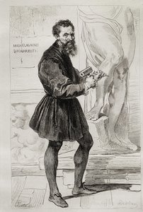 Michelangelo Buonarroti Bildhauer von Italian School