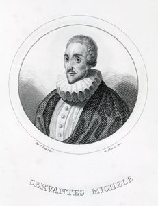 Miguel de Cervantes, spanischer Schriftsteller (1547 - 1616)