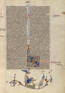 Moses schlägt Wasser aus dem Felsen für die Israeliten, ca. 1250-1262