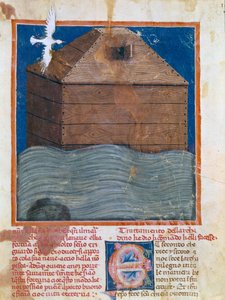 Ms. II.VI.16, c. 83a, Arche Noah von Italian School