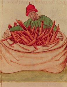 Ms Lat 993 L.9.28 Fol.36v Zimt-Händler, aus 