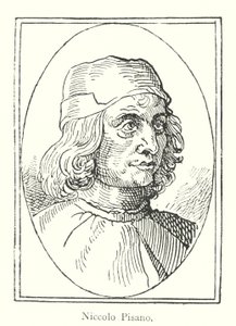 Niccolo Pisano (Gravur) von Italian School