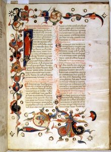 Seite mit Text, der die Kapitulation der Mitglieder des Herzogsrates beschreibt von Italian School
