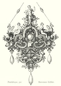 Anhänger, von Benvenuto Cellini