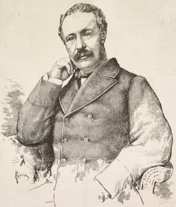 Porträt von Charles George Gordon, bekannt als Gordon Pascha von Italian School