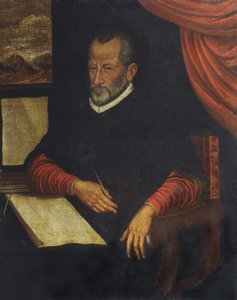 Porträt von Giovanni Pierluigi da Palestrina (Gemälde) von Italian School