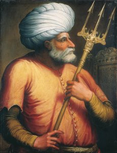 Porträt von Khair ed-Din, ca. 1550 von Italian School