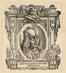 Porträt von Lorenzo Costa von Italian School