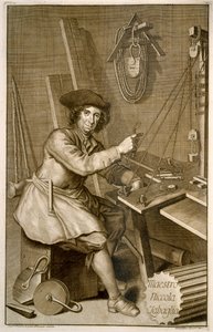 Porträt von Maestro Niccola Zabaglia von Italian School