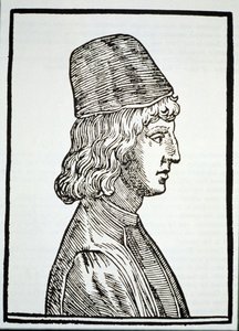 Porträt von Pico della Mirandola (1463-94), aus Delle Celeste Fisionomia von Giovanni Battista della Porta, Padua 1616, illustriert in Geschichte der Magie, veröffentlicht im späten 19. Jahrhundert