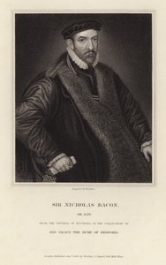 Porträt von Sir Nicholas Bacon