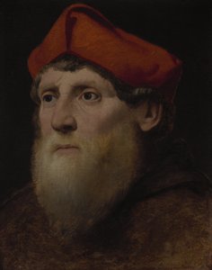 Porträt eines bärtigen Prälaten, um 1520-40