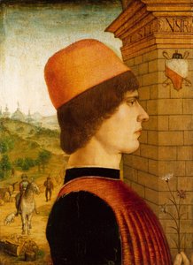 Porträt eines Mannes, ca. 1494 von Italian School
