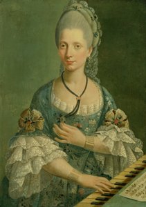 Porträt eines Pianisten von Italian School