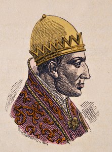 Porträt von Gegenpapst Felix II