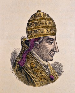 Porträt von Papst Benedikt VII. (974-983)