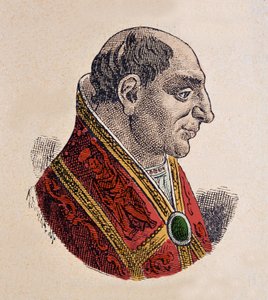Porträt von Papst Benedikt V. (964)