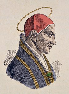 Porträt von Papst Felix III. (483-492)