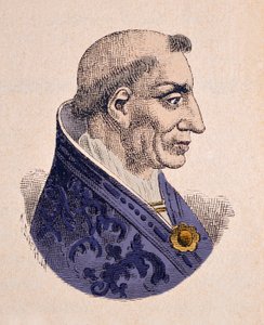 Porträt von Papst Innozenz V (1276)