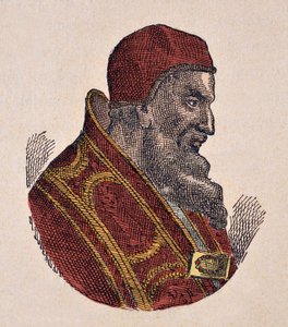 Porträt des Papstes Johannes IV.