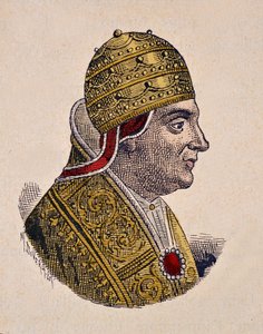 Porträt von Papst Johannes XIII (965-972)