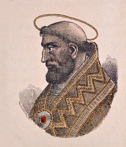 Porträt von Papst Leo II (682-683)