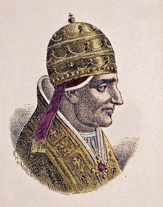Porträt von Papst Leo VII (936-939)