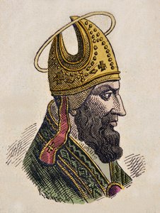 Porträt von Papst Silvester I