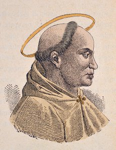 Porträt von Papst Viktor I. (ca. 189-199) von Italian School