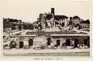 Rom: Tempio Di Venere E Roma von Italian School