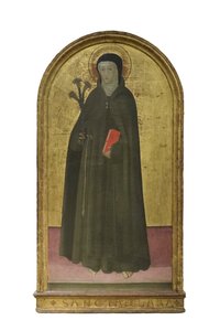 Heilige Klara von Assisi, ca. 1425-1450 von Italian School