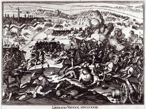 Die Belagerung von Wien 1683 von Italian School