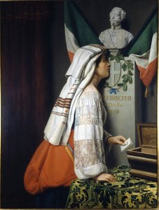 Das Plebiszit von 1870. Bei dieser Gelegenheit stimmten die Italiener für die italienische Einheit. Museo del Risorgimento, Mailand