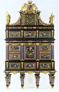 Der Badminton-Schrank, ca. 1720-32 von Italian School