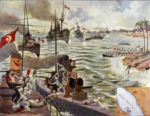 Die Schlacht von Kunfuda Bay, Januar 1912