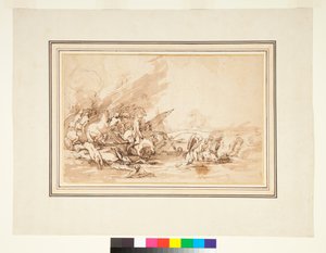 Die Flucht der Cloelia und ihrer Gefährtinnen, 1650-1700
