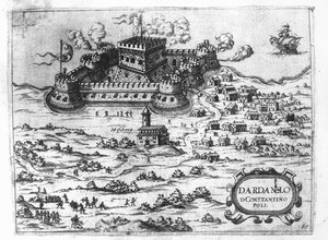 Die Festung in Konstantinopel von Italian School