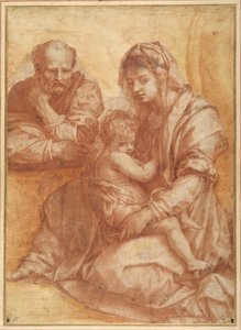 Die Heilige Familie ruht, nach Andrea del Sarto von Italian School